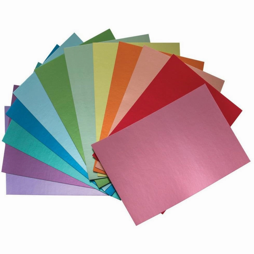 Metallic Colors Collection Kraft Stock By Tim Holtz 6" X 9" - 24/Pkg strong