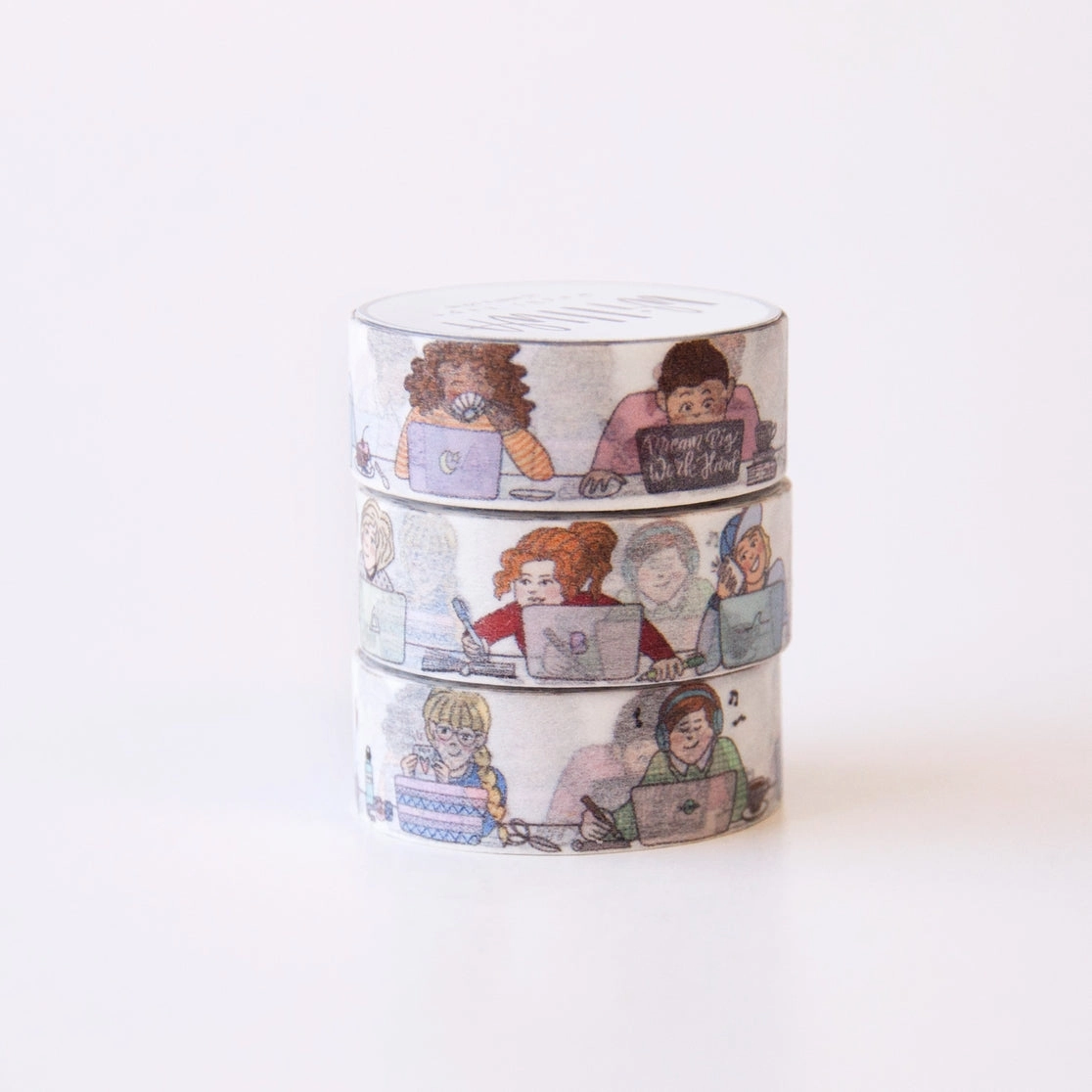 Computer Date Washi Tape refined