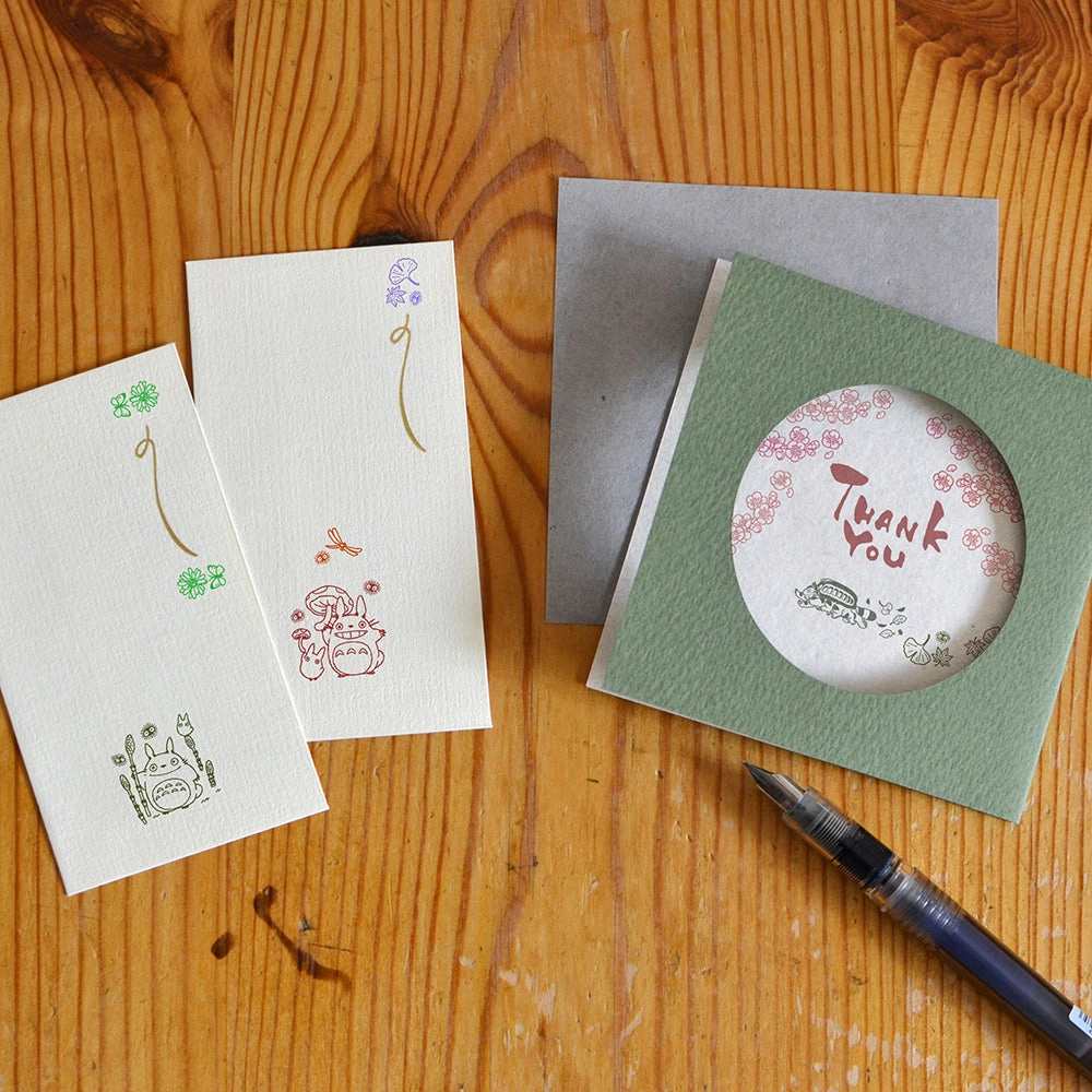 My Neighbor Totoro Stamp Set glossy collapsible
