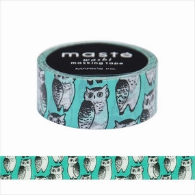 Owl Mast Washi Tape Marble Sud Japanese Masking Tape solid