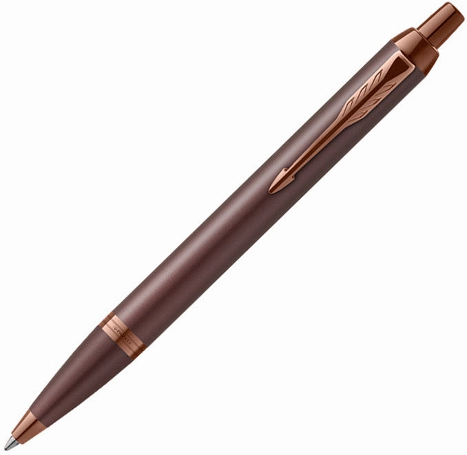 Parker Im Monochrome Burgundy Gt Ballpoint Pen vivid sleek