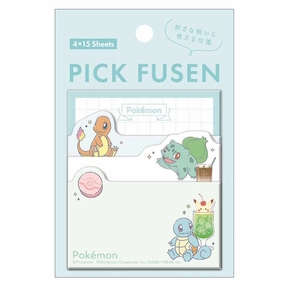 alloy Pokemon Sticky Notes - Squirtle & Friends