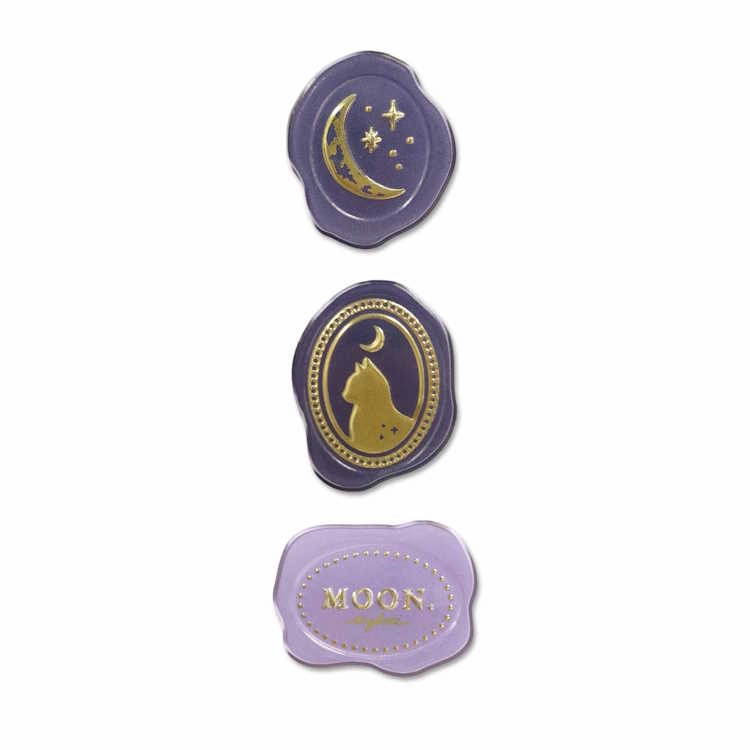 musthave Sealing Deer Seal Stella Sticker Sheet - Moonlight Purple