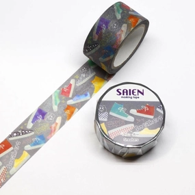 Sneakers Japanese Washi Tape Saien locking