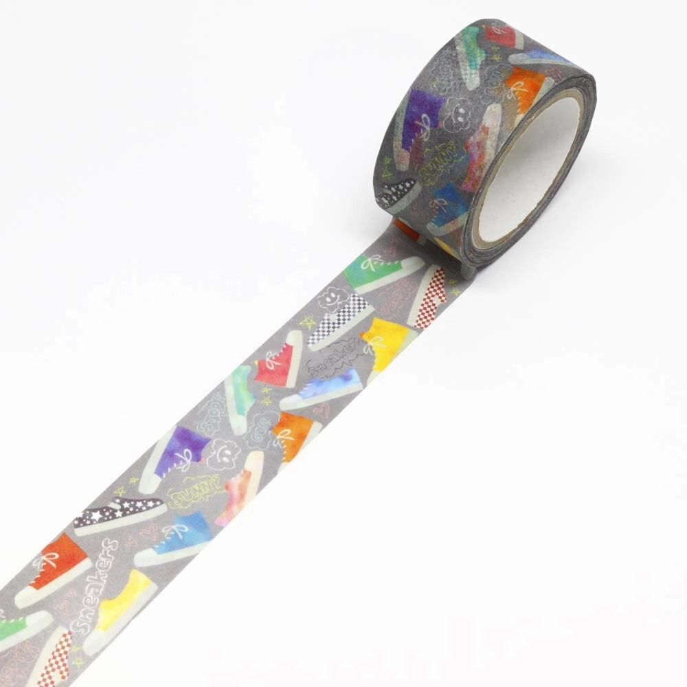 springloaded rugged Sneakers Japanese Washi Tape Saien