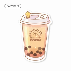 rugged Studio Enon Royal Milk Tea Sticker