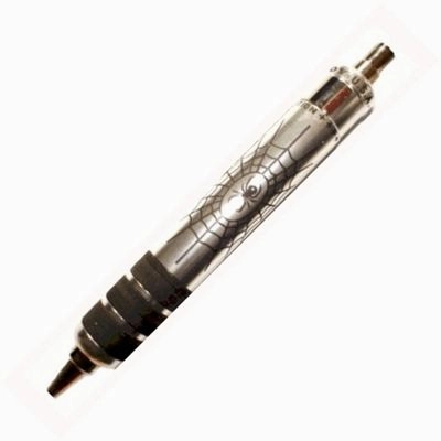 small Michael'S Fat Boy Black Widow Billet Aluminum Gel Rollerball
