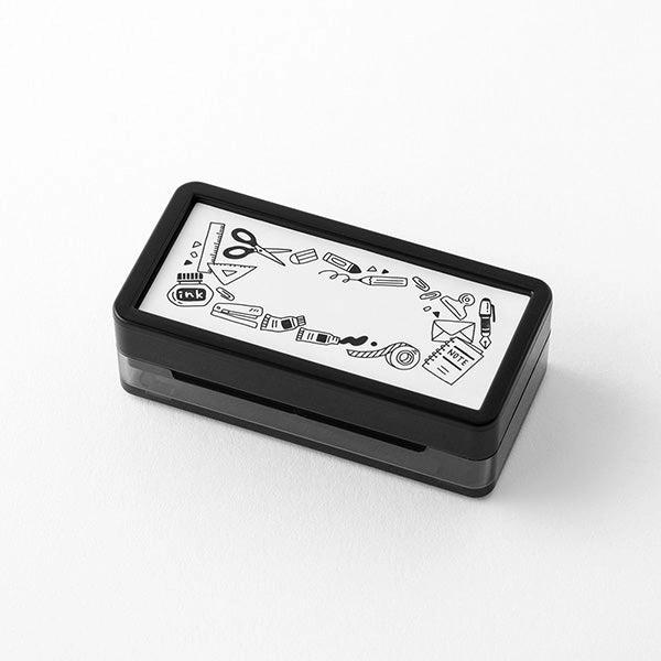 Midori Pre-Inked Stamp Stationery Half Size colorful vivid