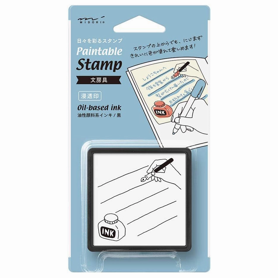 Midori Pre-Inked Stamp Stationery vegan