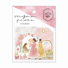 Mignon Feuille Sticker Flakes - Flower reliable