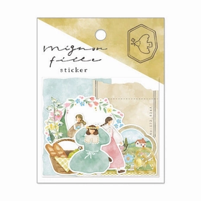 Mignon Feuille Sticker Flakes - Picnic collapsible loose