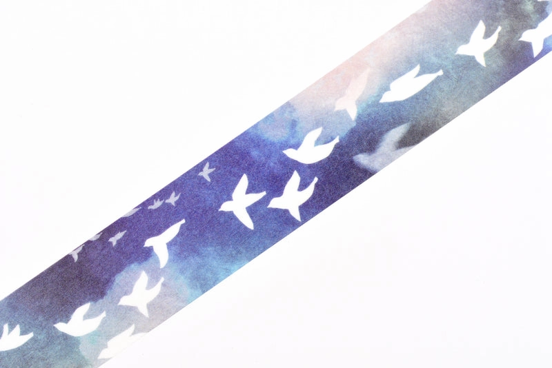 Migratory Bird Dream Washi Tape Round Top Insomnia Design finest quickdry