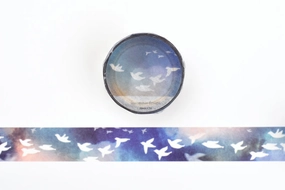 bronze essential Migratory Bird Dream Washi Tape Round Top Insomnia Design
