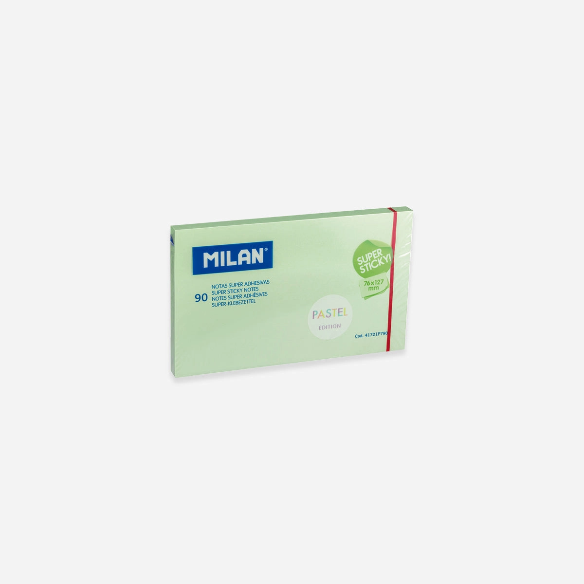 single original Milan Rectangular Super Sticky Notes // Pastel Green