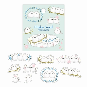 budget Milina Gold Foil Flake Sticker - Love Shimaenaga