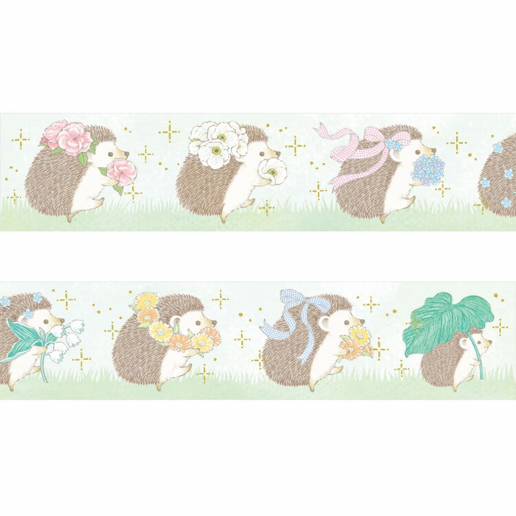 Milina Love Hedgehog Washi Tape sealed