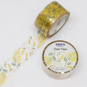 Mimosa Flower Pet Clear Tape bulk
