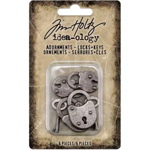rubber leather Tim Holtz  Ideal-Ology  Lock And Keys