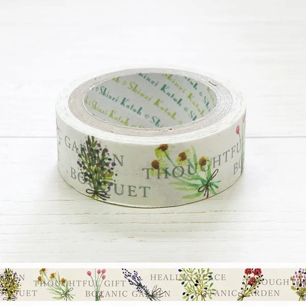 everyday steel Botanical Gift Washi Tape Banana Paper