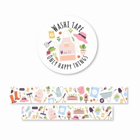 Green Thumb Delights Washi Tape handy