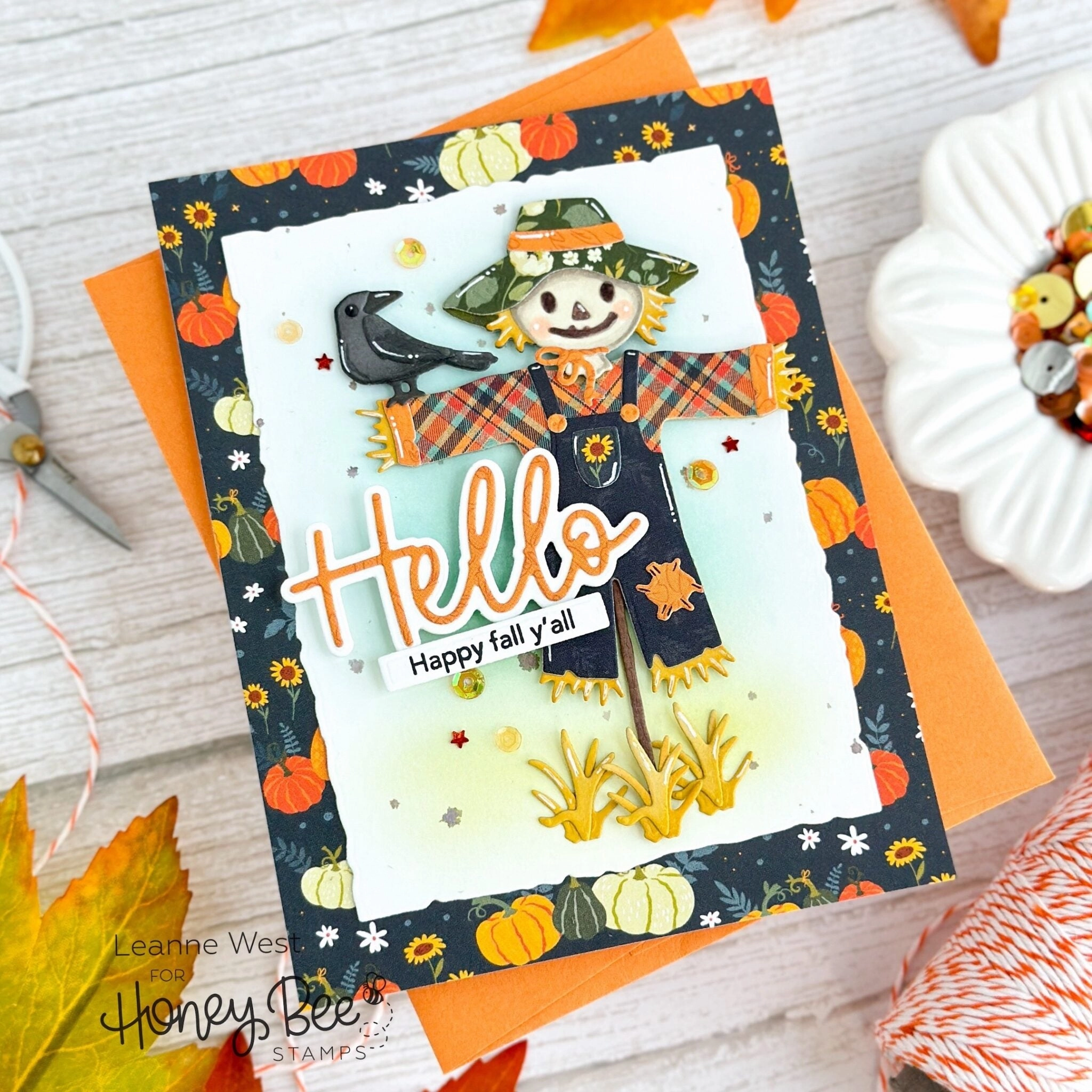 basic Mini Messages: Fall - 4X6 Stamp Set