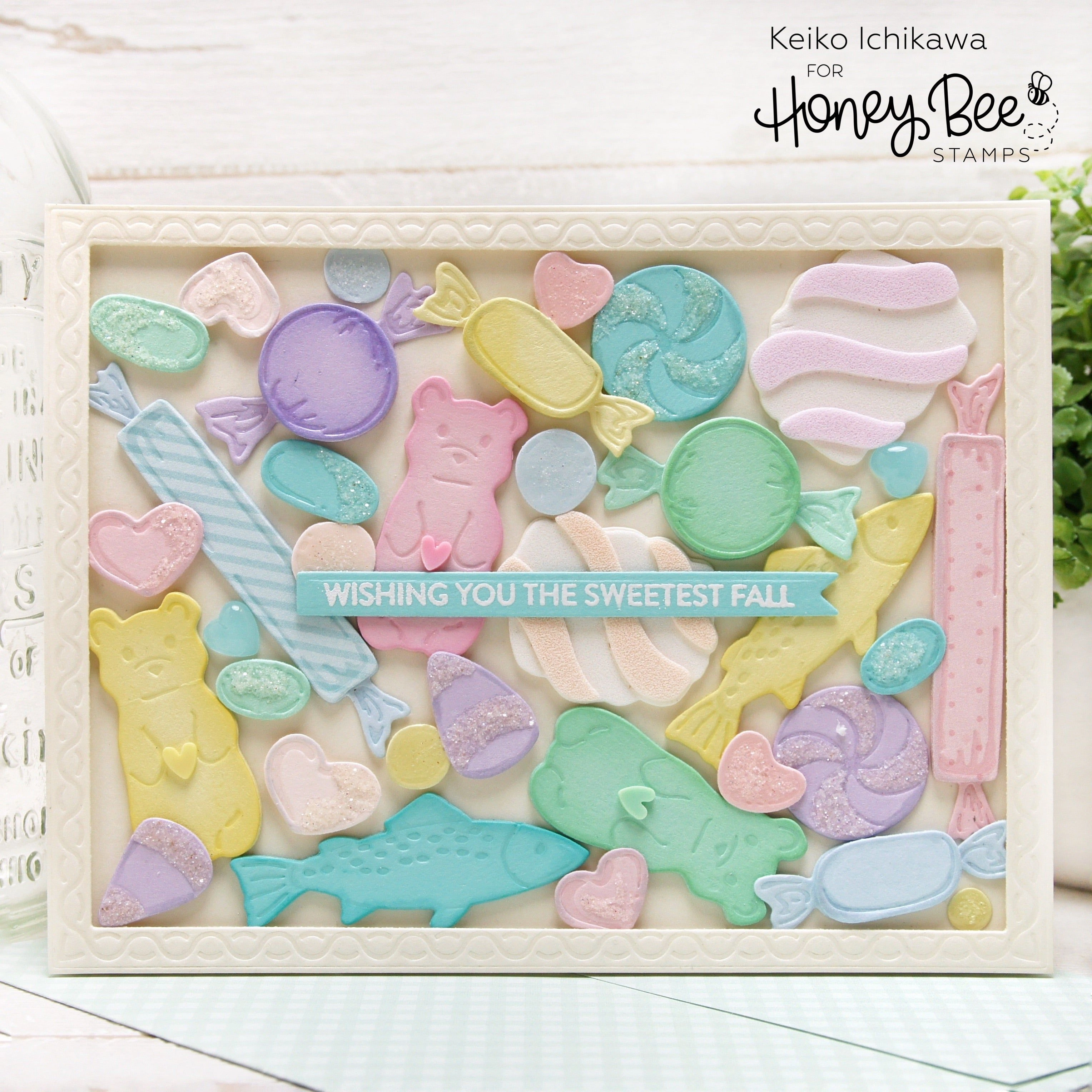 classic Mini Messages: Sweets - 3X4 Stamp Set