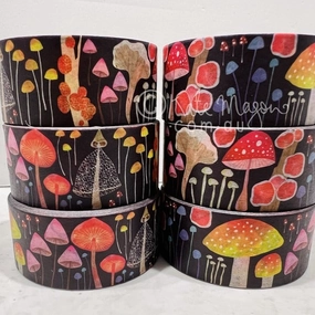 Mushrooms Washi Tape pastel
