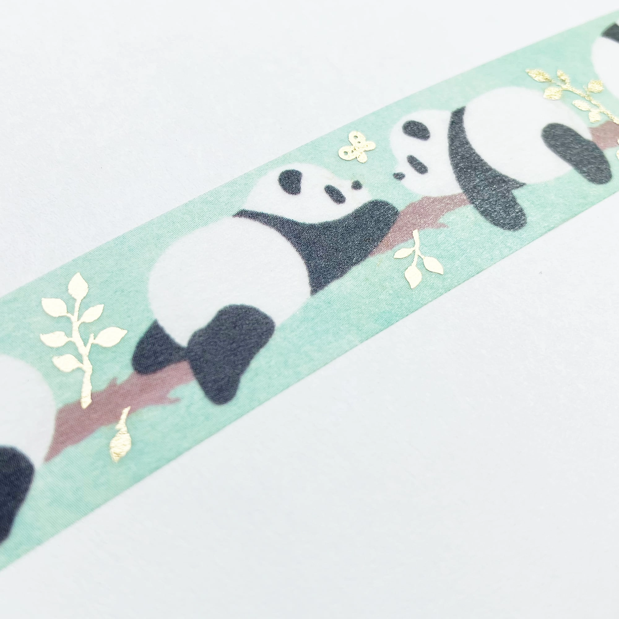 stackable Milina Love Panda Washi Tape