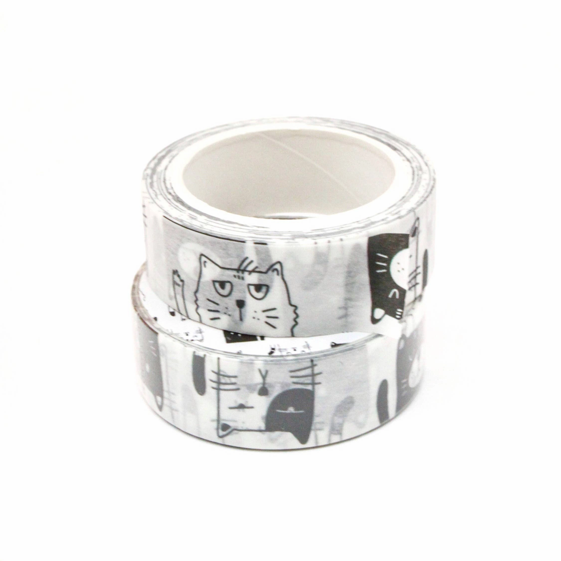 Not Right Meow Washi Tape flat professional