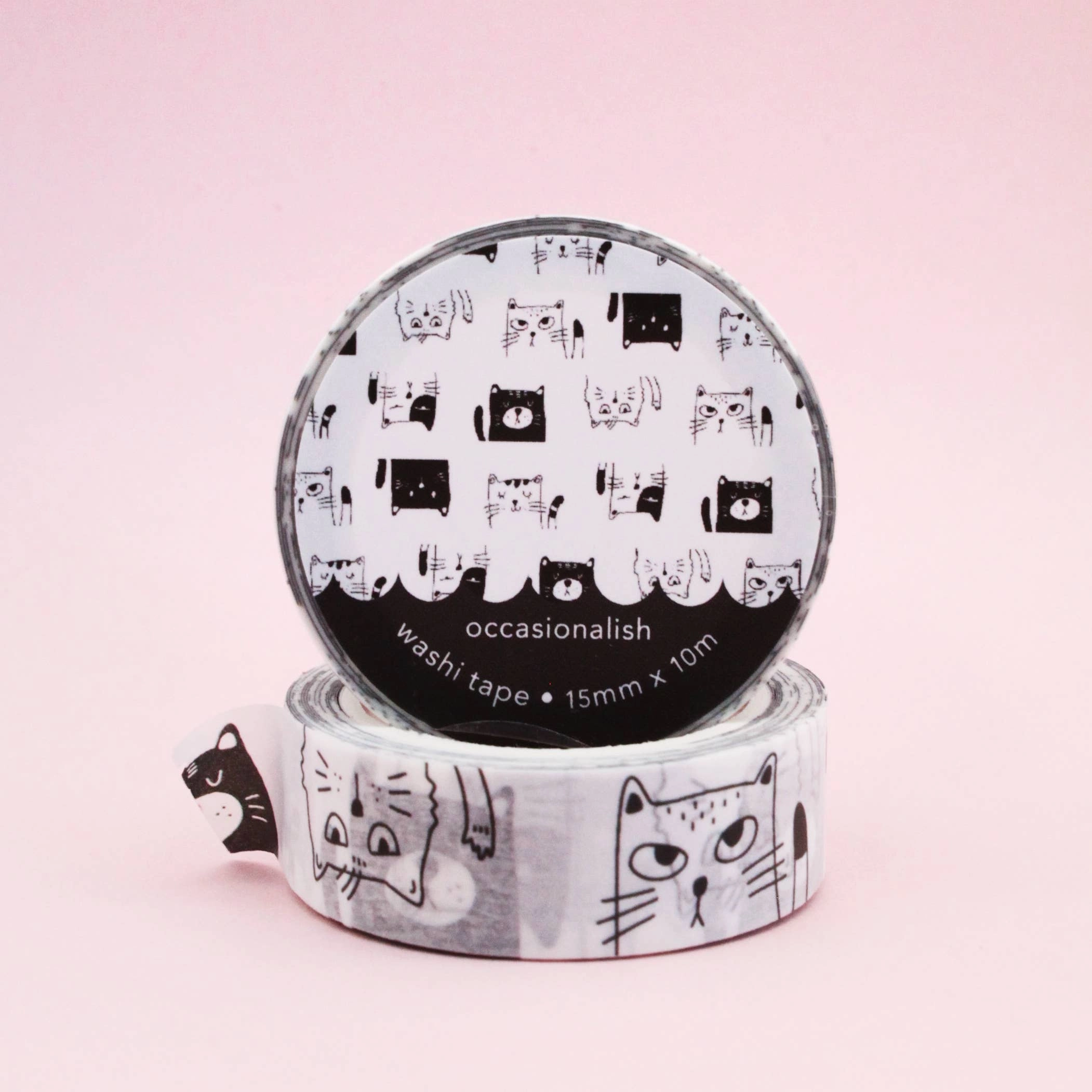 Not Right Meow Washi Tape trendy quality