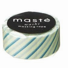 Mint Stripe Washi Tape Mast classic wholesale