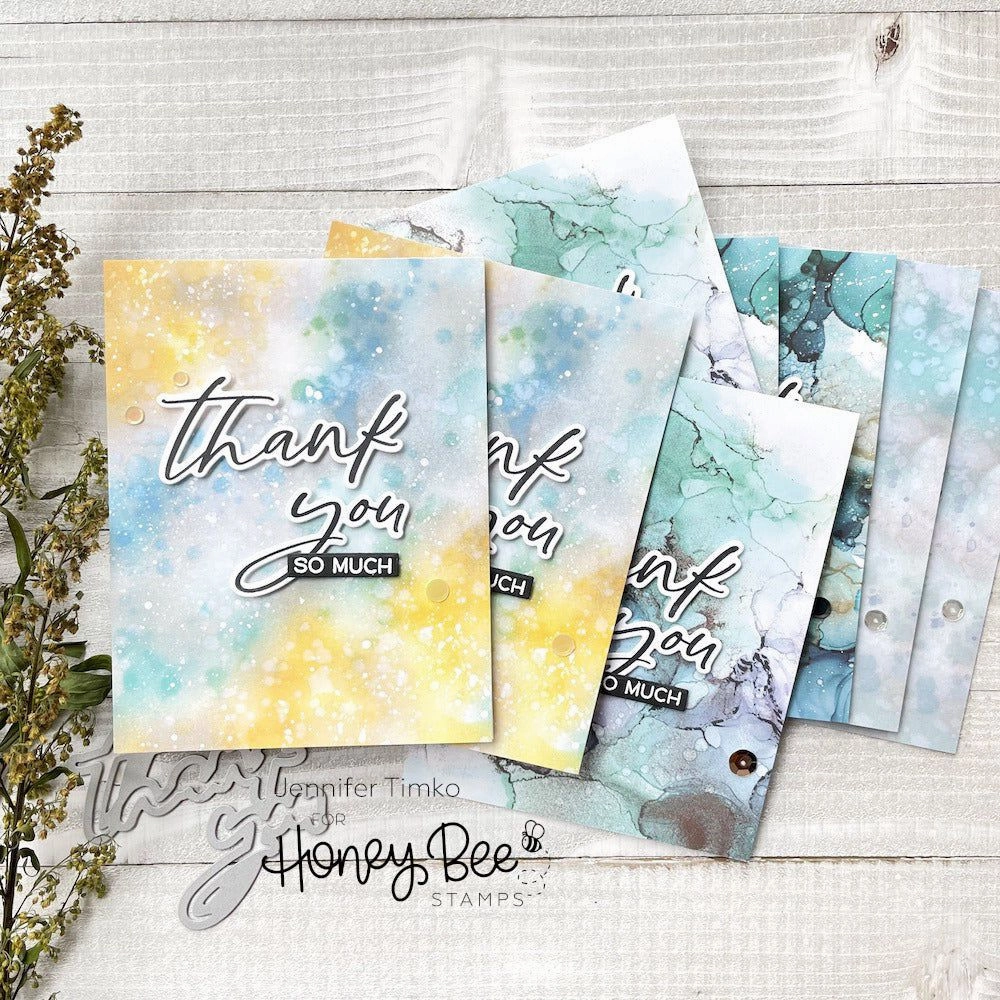 small flexible Miss You Big Time - 6X8 Stamp Set