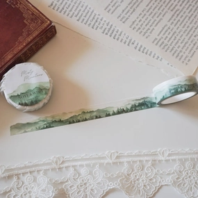 valuable Misty Mountain Washi Tape