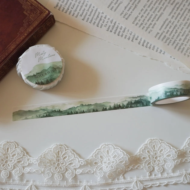 bulk Misty Mountain Washi Tape