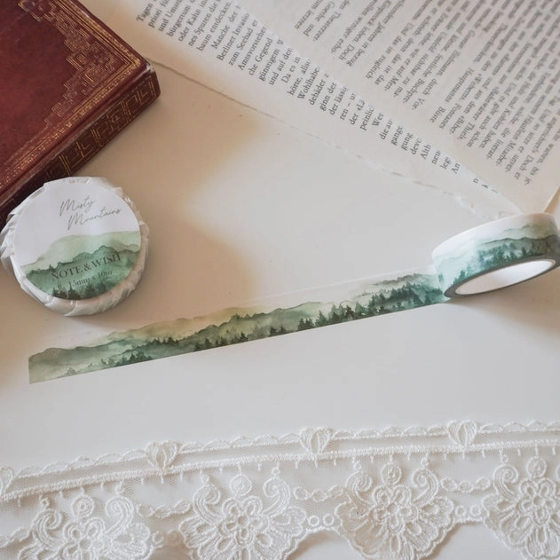 valuable Misty Mountain Washi Tape