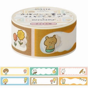 modern synthetic Mizutama Frame Washi Tape