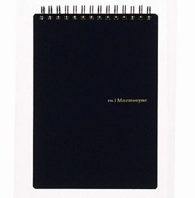 affordable ergonomic Mnemosyne Spiral Bound N196A B6 Lined Memo Pad- 5X7.5 Inches