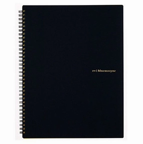 Mnemosyne Spiral Bound N199A A4 Lined Notebook- 9.3X11.7 Inches collectible trusted