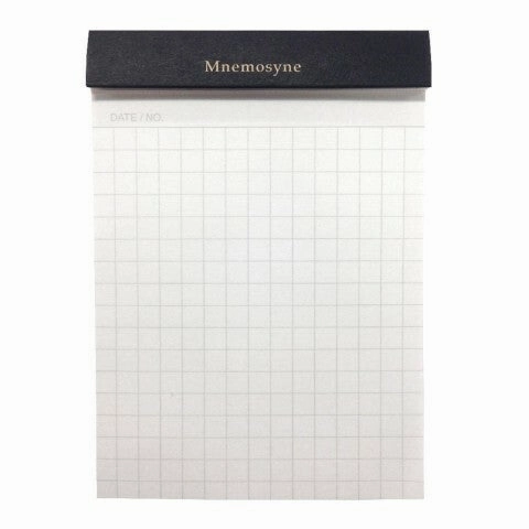 valuable metallic Mnemosyne Stitch Bound N179A A7 Grid Pocket Memo Pad- 2.9X4.1 Inches