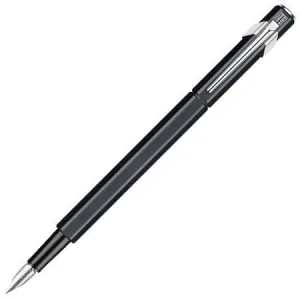 Caran D'Ache 849 Black Fountain Pen refillable adjustable