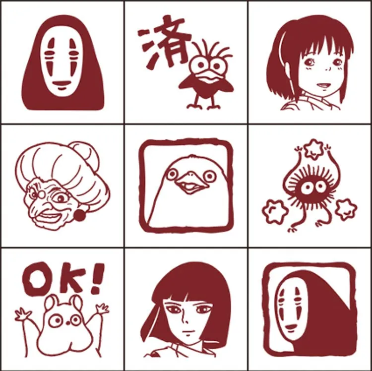 metal single Spirited Away Planner Companion Stamp