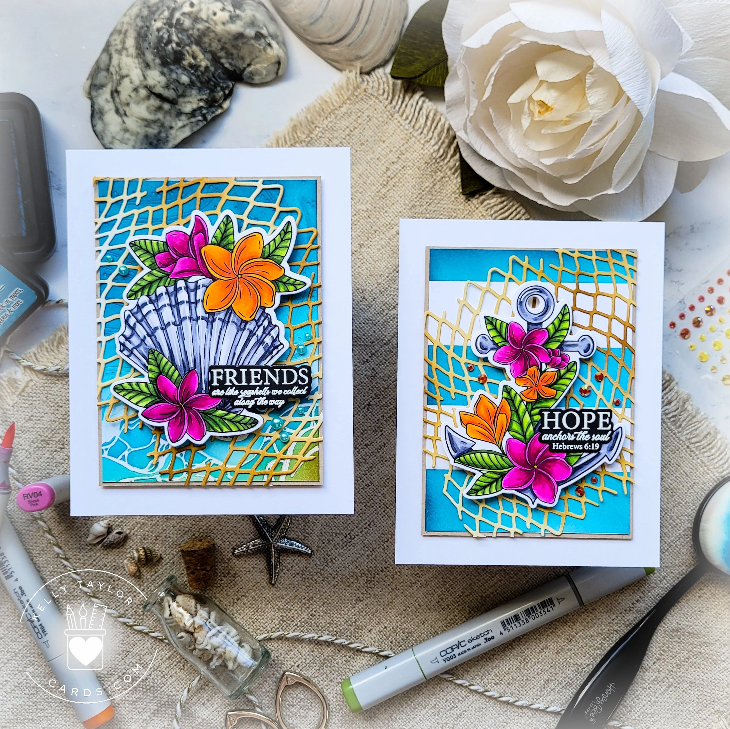Anchor Of Hope - 6X6 Stamp Set top springloaded