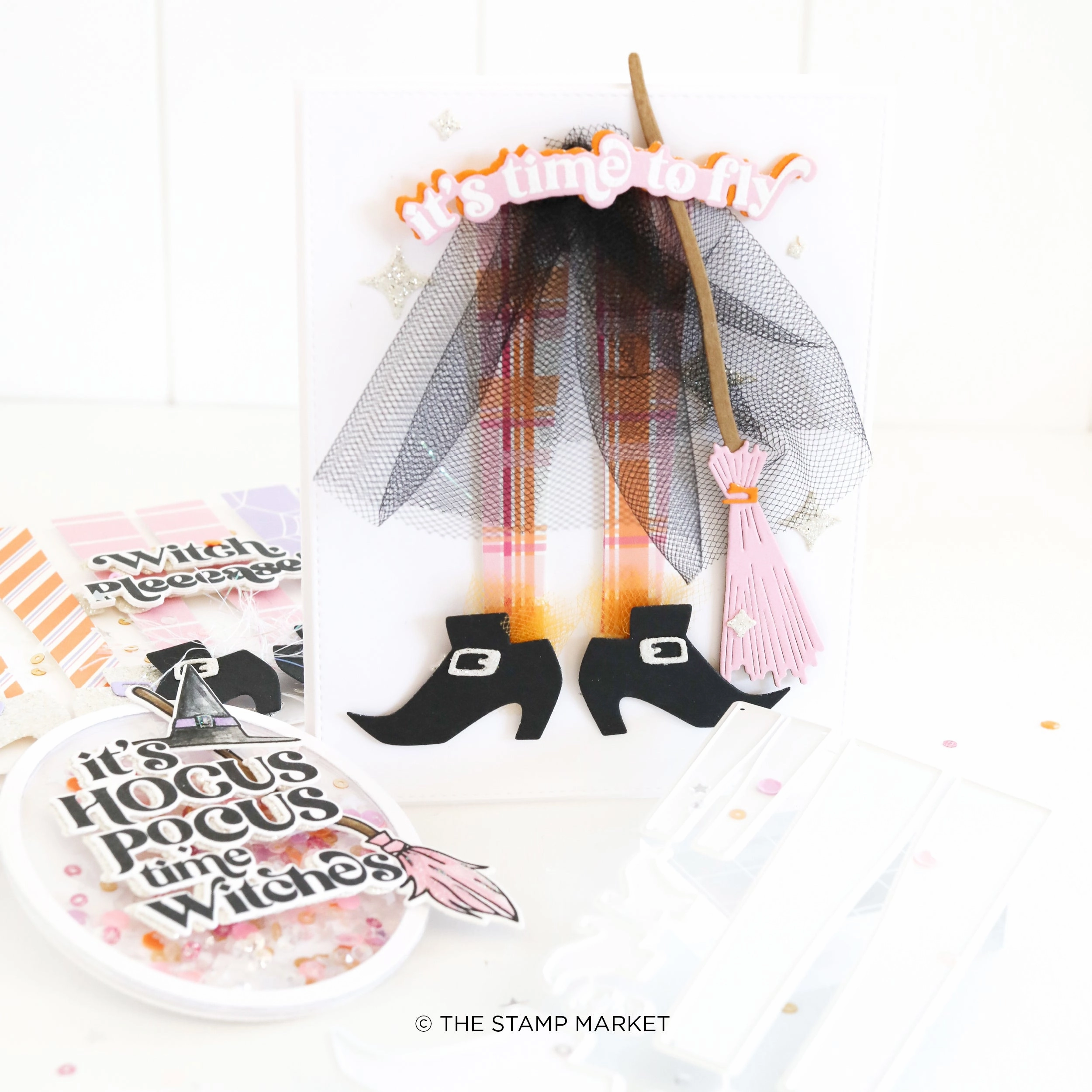 Basic Witch Greetings Stamp maxi