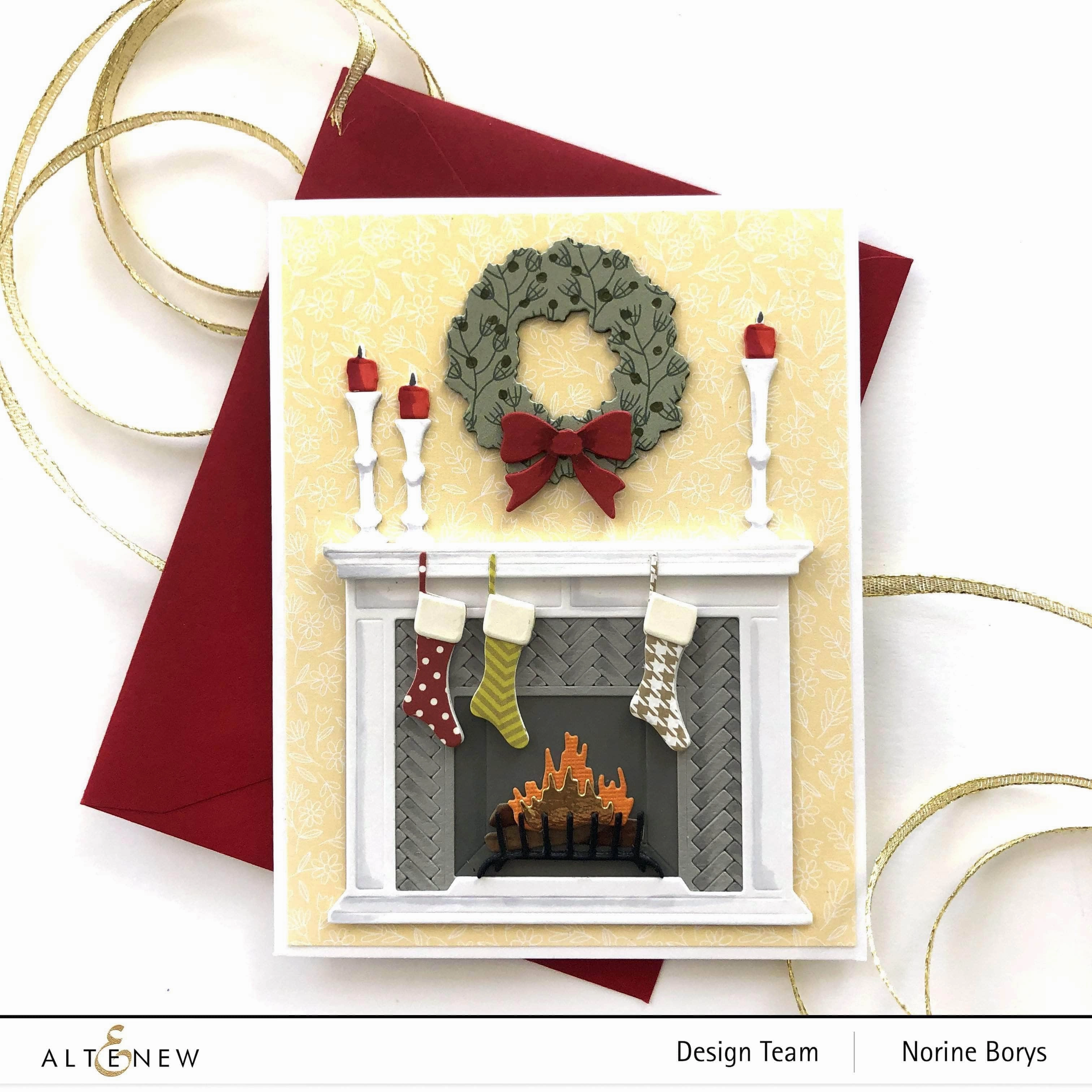 musthave Modern Fireplace Layering Die Set