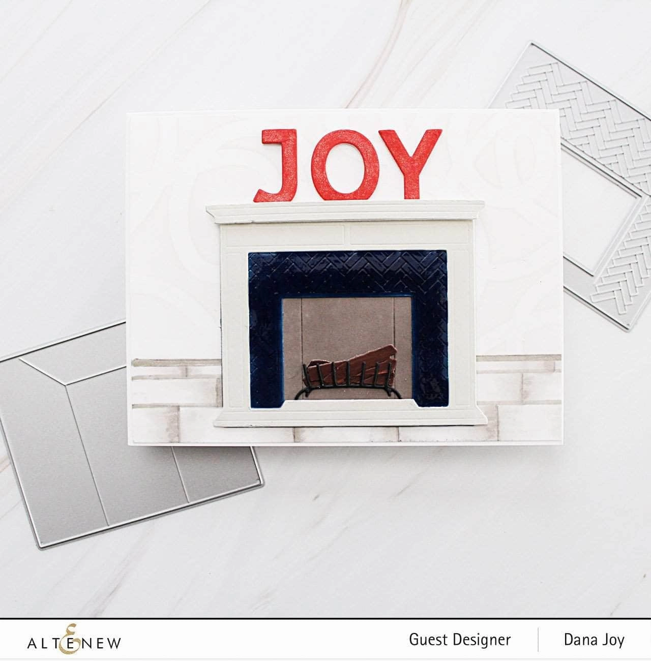 Modern Fireplace Layering Die Set magnetic pastel