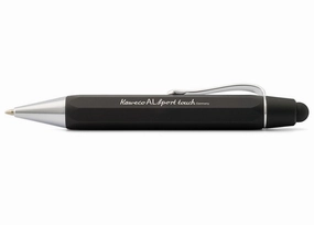warm Kaweco Al Sport Black Touch Ballpoint Pen