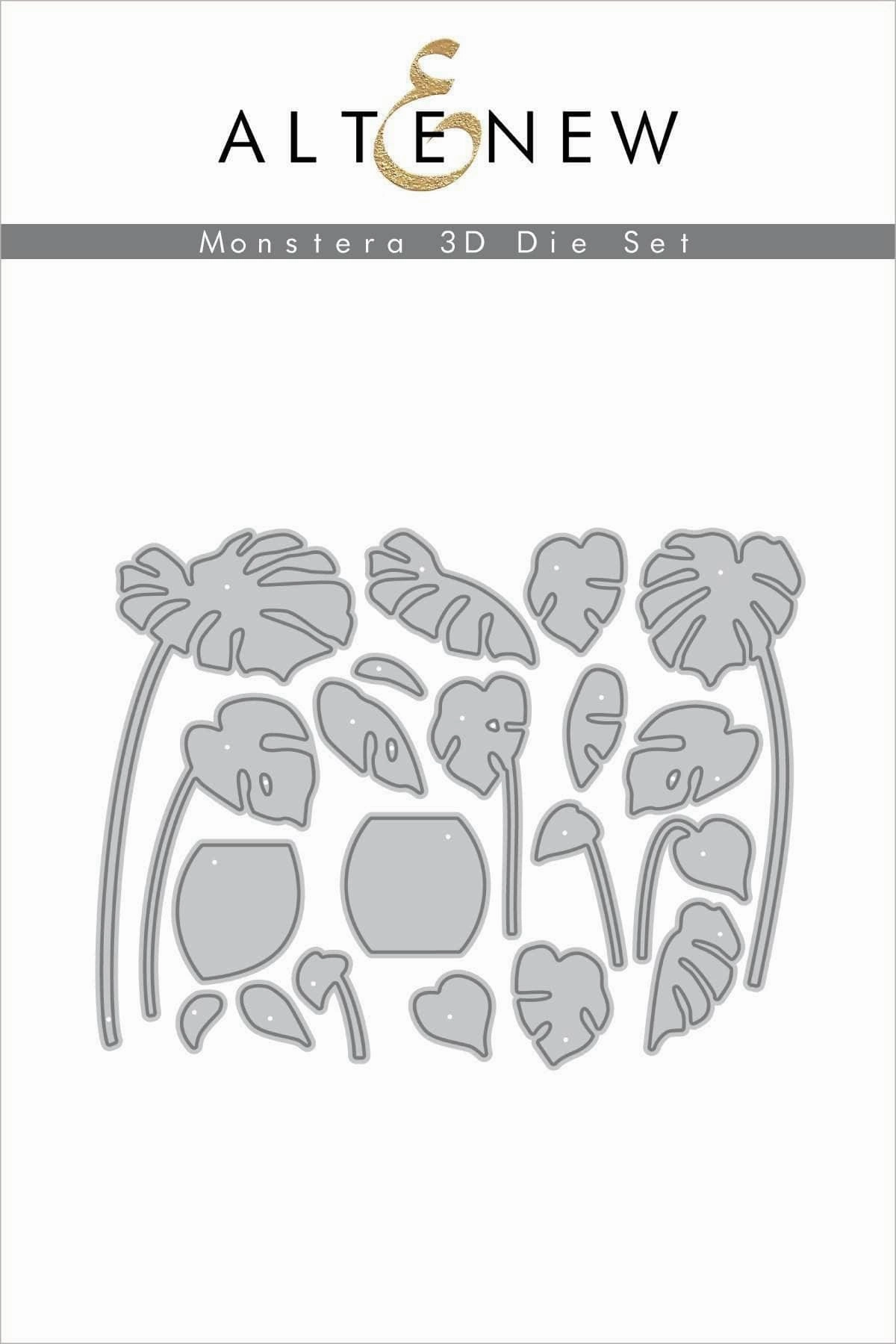 gift Monstera 3D Die Set