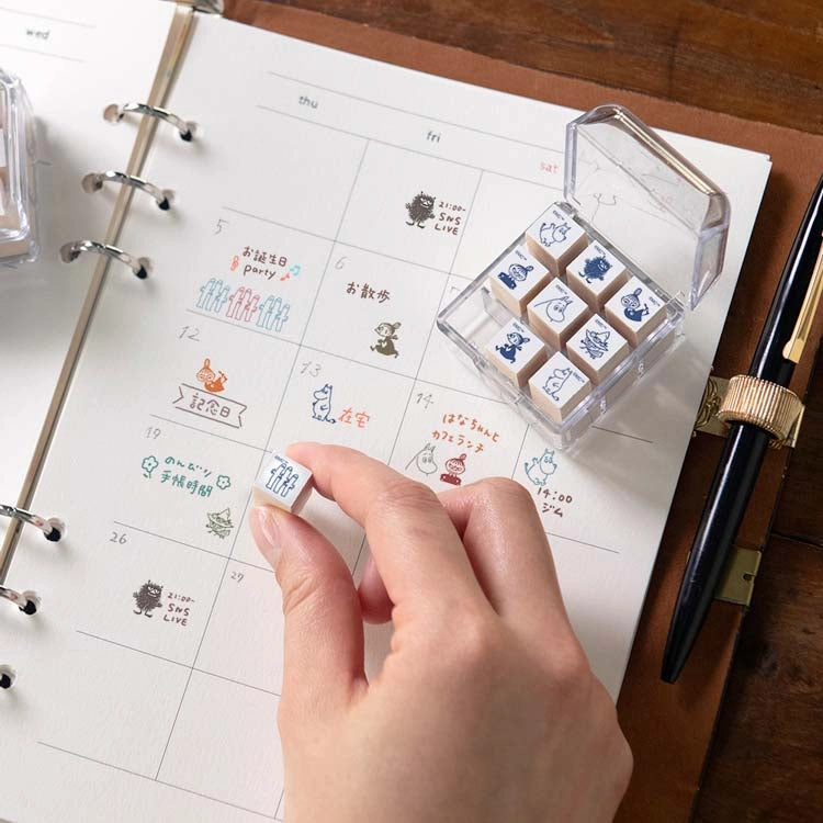 reliable bright Moomin Planner Companion Stamp