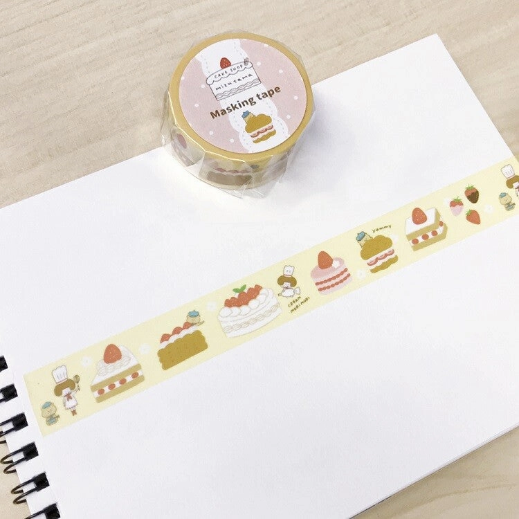 Strawberry Cake Shop Washi Tape Mizutama essential