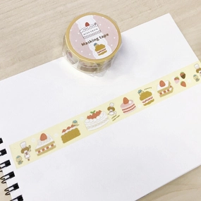 Strawberry Cake Shop Washi Tape Mizutama essential